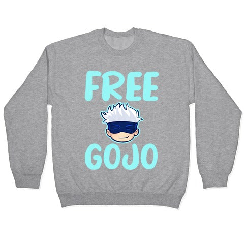 Free Gojo Crewneck Sweatshirt T-Shirts, Hoodie | CoreVibeTees.com (Image 2)