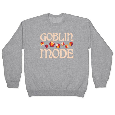 Goblin Mode D&D Crewneck Sweatshirt T-Shirts, Hoodie | CoreVibeTees.com (Image 2)