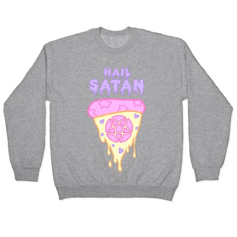 Hail Pizza Crewneck Sweatshirt T-Shirts, Hoodie | CoreVibeTees.com (Image 2)