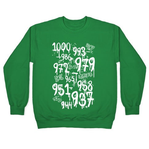 1000 Minus 7 Crewneck Sweatshirt T-Shirts, Hoodie | CoreVibeTees.com (Image 3)