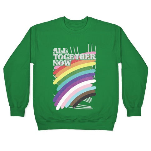 All Together Now Crewneck Sweatshirt T-Shirts, Hoodie | CoreVibeTees.com (Image 3)