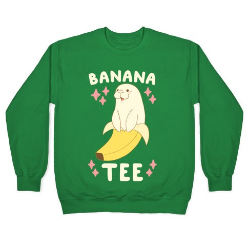 Banana-tee Crewneck Sweatshirt Hoodie | CoreVibeTees.com (Image 3)