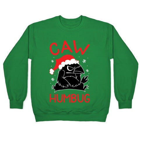 Caw Humbug Crewneck Sweatshirt T-Shirts, Hoodie | CoreVibeTees.com (Image 3)