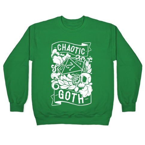 Chaotic Goth Crewneck Sweatshirt T-Shirts, Hoodie | CoreVibeTees.com (Image 3)