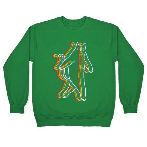 Cryptid Cat Crewneck Sweatshirt Style001 T-Shirts, Hoodie | CoreVibeTees.com (Image 3)