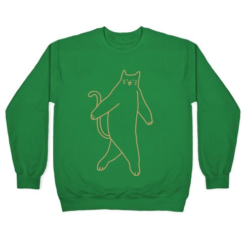 Cryptid Cat Crewneck Sweatshirt Style002 T-Shirts, Hoodie | CoreVibeTees.com (Image 3)