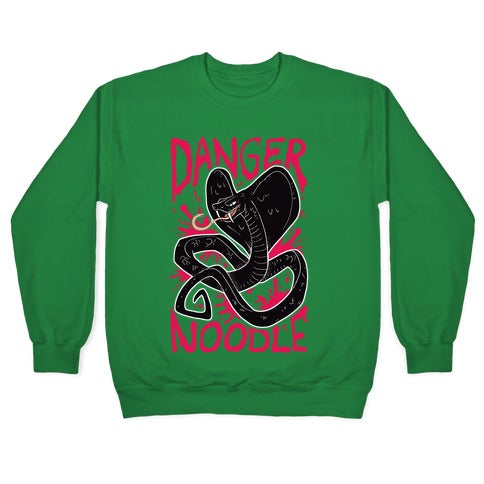 Danger Noodle Crewneck Sweatshirt T-Shirts, Hoodie | CoreVibeTees.com (Image 3)