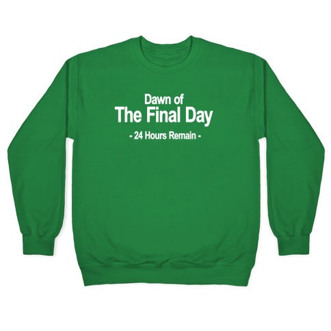 Dawn Of The Final Day Crewneck Sweatshirt T-Shirts, Hoodie | CoreVibeTees.com (Image 3)
