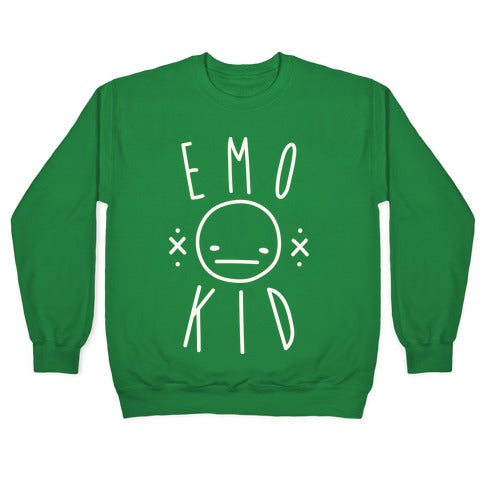 Emo Kid Crewneck Sweatshirt T-Shirts, Hoodie | CoreVibeTees.com (Image 3)