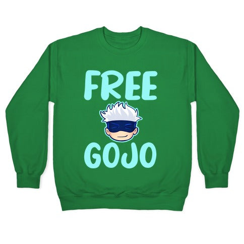Free Gojo Crewneck Sweatshirt T-Shirts, Hoodie | CoreVibeTees.com (Image 3)