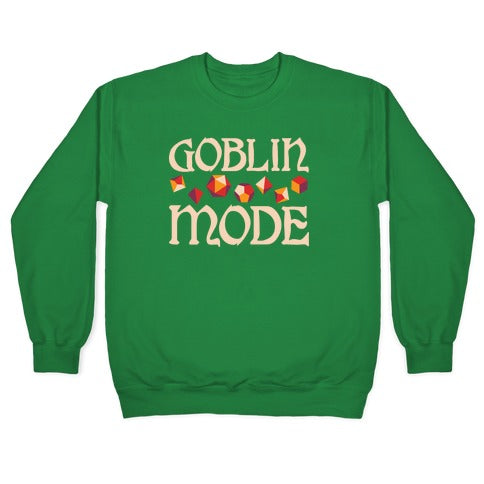 Goblin Mode D&D Crewneck Sweatshirt T-Shirts, Hoodie | CoreVibeTees.com (Image 3)