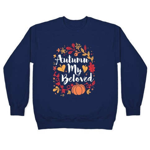 Autumn My Beloved Crewneck Sweatshirt T-Shirts, Hoodie | CoreVibeTees.com (Image 4)
