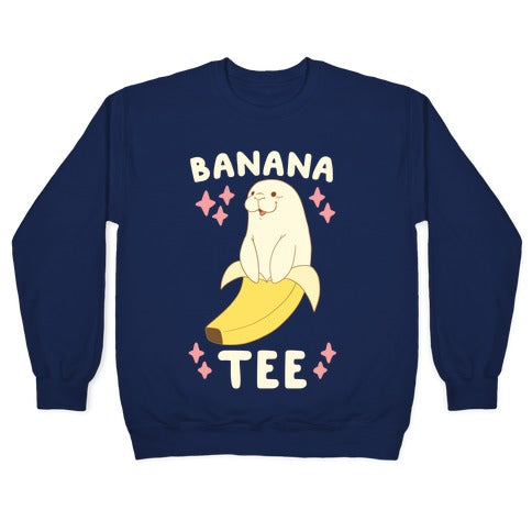 Banana-tee Crewneck Sweatshirt Hoodie | CoreVibeTees.com (Image 4)