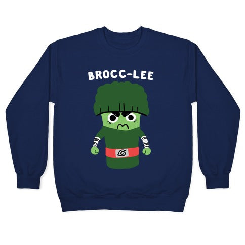 Brocc-Lee - Rock Lee Crewneck Sweatshirt T-Shirts, Hoodie | CoreVibeTees.com (Image 4)