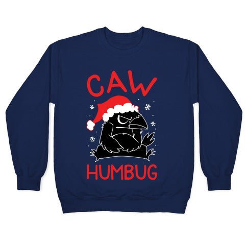 Caw Humbug Crewneck Sweatshirt T-Shirts, Hoodie | CoreVibeTees.com (Image 4)