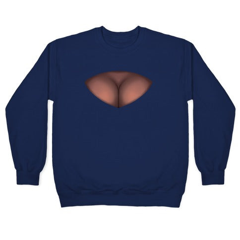 Cleavage Window Crewneck Sweatshirt T-Shirts, Hoodie | CoreVibeTees.com (Image 4)