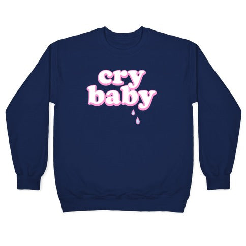 Cry Baby Crewneck Sweatshirt T-Shirts, Hoodie | CoreVibeTees.com (Image 4)