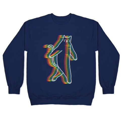Cryptid Cat Crewneck Sweatshirt Style001 T-Shirts, Hoodie | CoreVibeTees.com (Image 4)