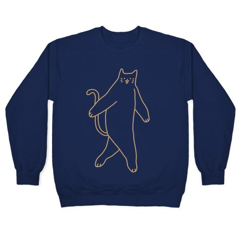 Cryptid Cat Crewneck Sweatshirt Style002 T-Shirts, Hoodie | CoreVibeTees.com (Image 4)