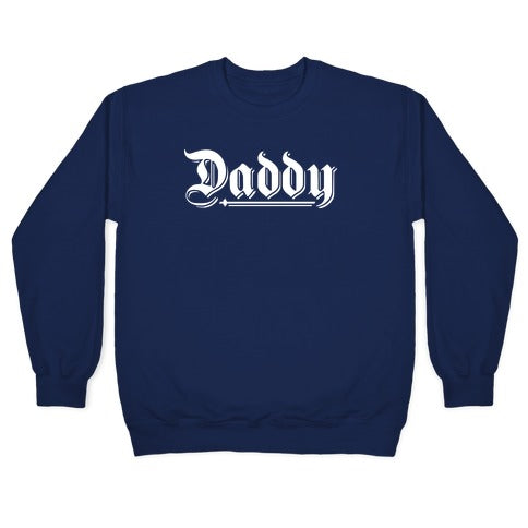 Daddy Gothic Crewneck Sweatshirt T-Shirts, Hoodie | CoreVibeTees.com (Image 4)