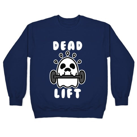 Dead Lift (Ghost) Crewneck Sweatshirt T-Shirts, Hoodie | CoreVibeTees.com (Image 4)