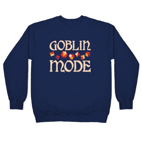 Goblin Mode D&D Crewneck Sweatshirt T-Shirts, Hoodie | CoreVibeTees.com (Image 4)
