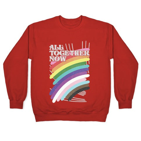 All Together Now Crewneck Sweatshirt T-Shirts, Hoodie | CoreVibeTees.com (Image 5)