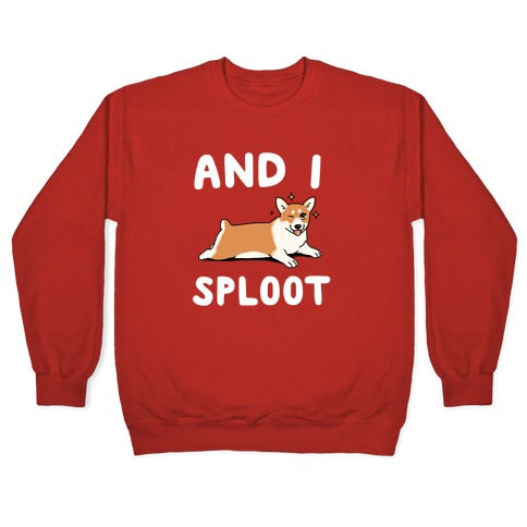 And I Sploot Crewneck Sweatshirt T-Shirts, Hoodie | CoreVibeTees.com (Image 5)
