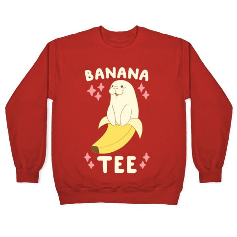 Banana-tee Crewneck Sweatshirt Hoodie | CoreVibeTees.com (Image 5)