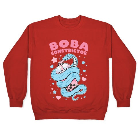 Boba Constrictor Crewneck Sweatshirt T-Shirts, Hoodie | CoreVibeTees.com (Image 5)