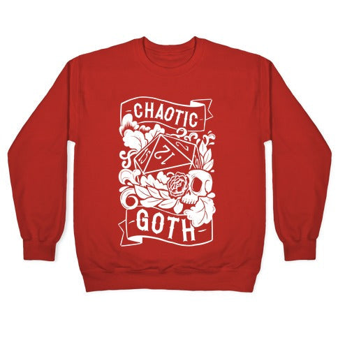 Chaotic Goth Crewneck Sweatshirt T-Shirts, Hoodie | CoreVibeTees.com (Image 5)