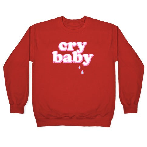 Cry Baby Crewneck Sweatshirt T-Shirts, Hoodie | CoreVibeTees.com (Image 5)
