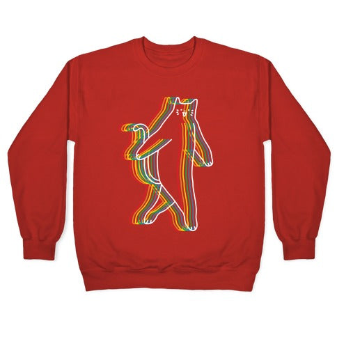 Cryptid Cat Crewneck Sweatshirt Style001 T-Shirts, Hoodie | CoreVibeTees.com (Image 5)