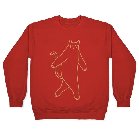 Cryptid Cat Crewneck Sweatshirt Style002 T-Shirts, Hoodie | CoreVibeTees.com (Image 5)