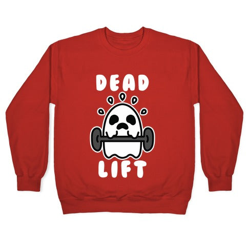 Dead Lift (Ghost) Crewneck Sweatshirt T-Shirts, Hoodie | CoreVibeTees.com (Image 5)