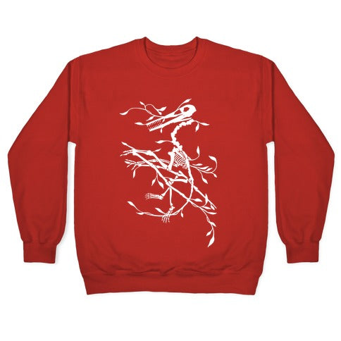 Floral Dinosaur Crewneck Sweatshirt Style001 T-Shirts, Hoodie | CoreVibeTees.com (Image 5)