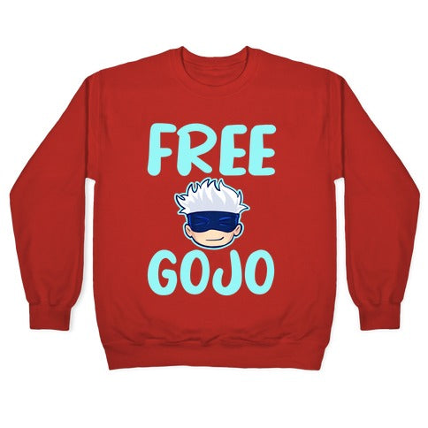 Free Gojo Crewneck Sweatshirt T-Shirts, Hoodie | CoreVibeTees.com (Image 5)