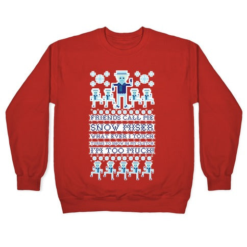 Friends Call Me Snow Miser Crewneck Sweatshirt T-Shirts, Hoodie | CoreVibeTees.com (Image 5)