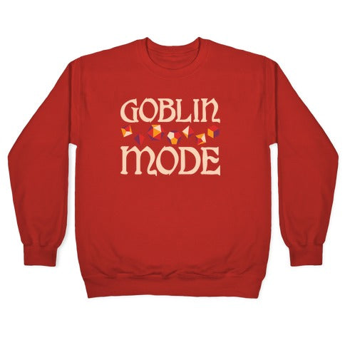 Goblin Mode D&D Crewneck Sweatshirt T-Shirts, Hoodie | CoreVibeTees.com (Image 5)