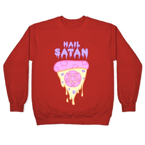 Hail Pizza Crewneck Sweatshirt T-Shirts, Hoodie | CoreVibeTees.com (Image 5)