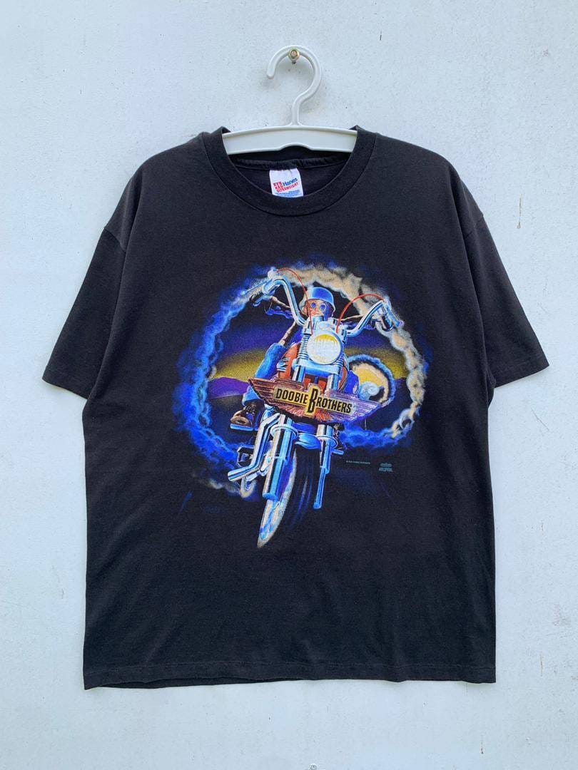 Winterland Vintage 1993 The Doobie Brothers The Highway 24 Years Rock Band T Shirt Hoodie, Sweatshirt | CoreVibeTees.com