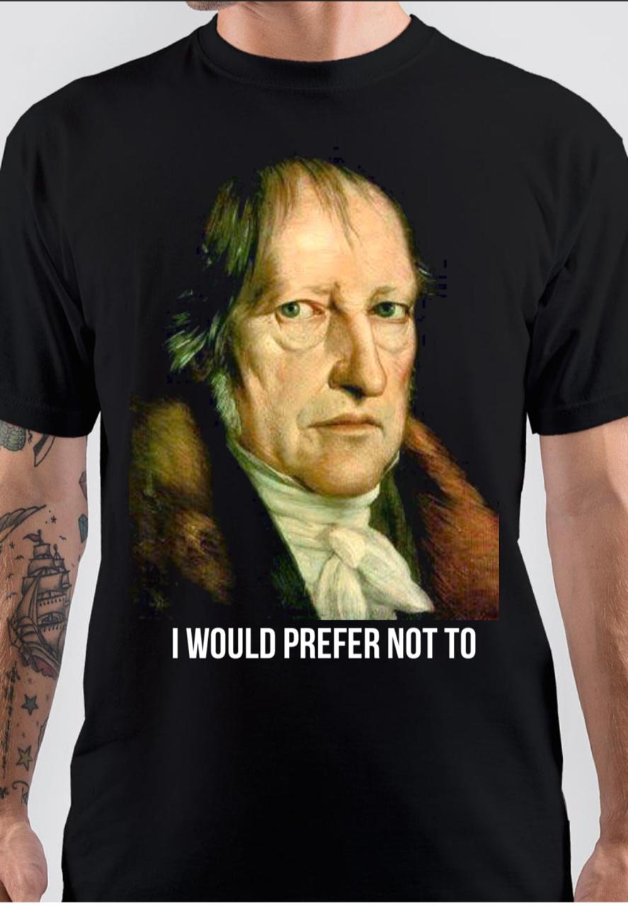Georg Wilhelm Friedrich Hegel Tshirt Hoodie, Sweatshirt | CoreVibeTees.com