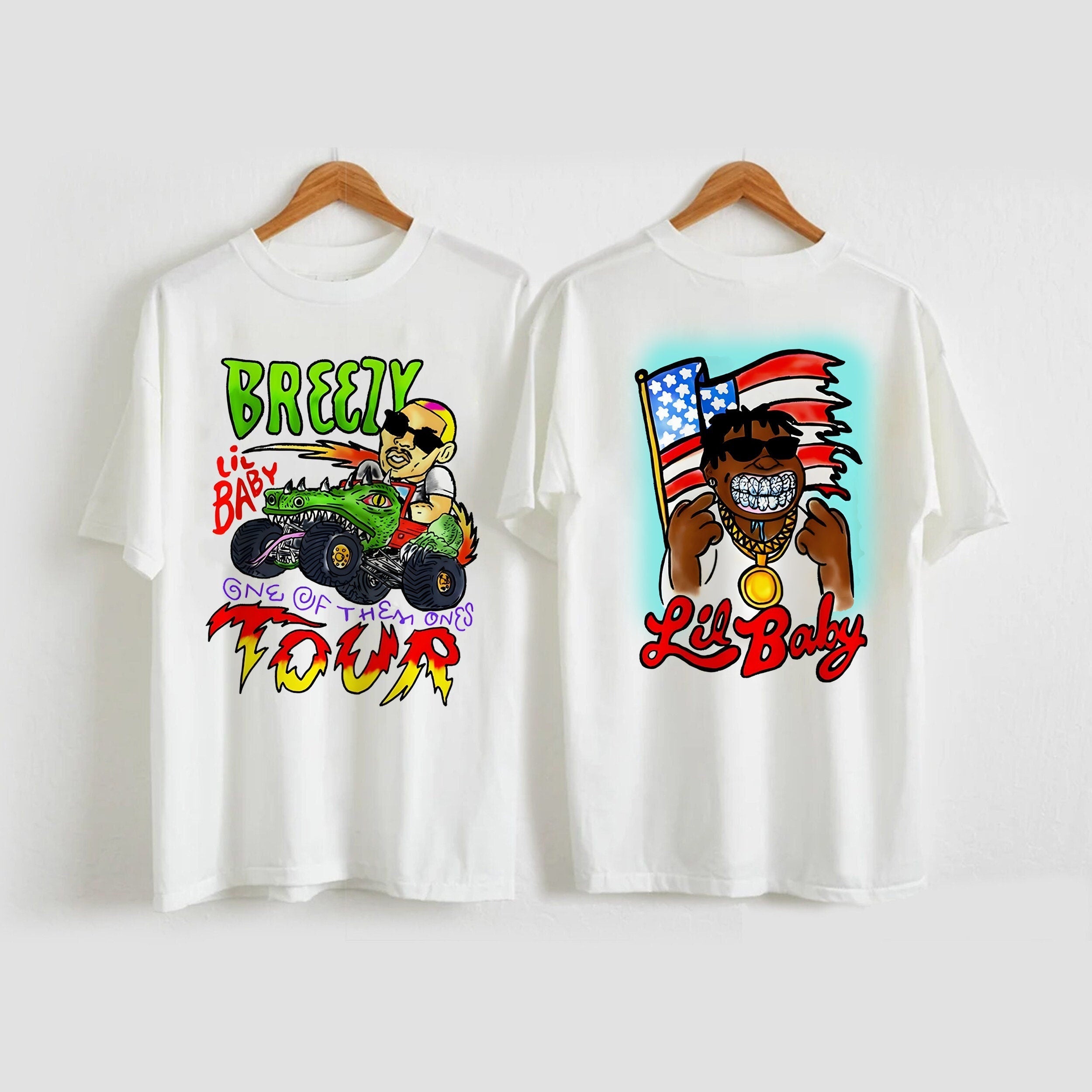 Chris Brown x Lil Baby One Of Them Ones Tour 2022 T-Shirt Hoodie, Sweatshirt | CoreVibeTees.com