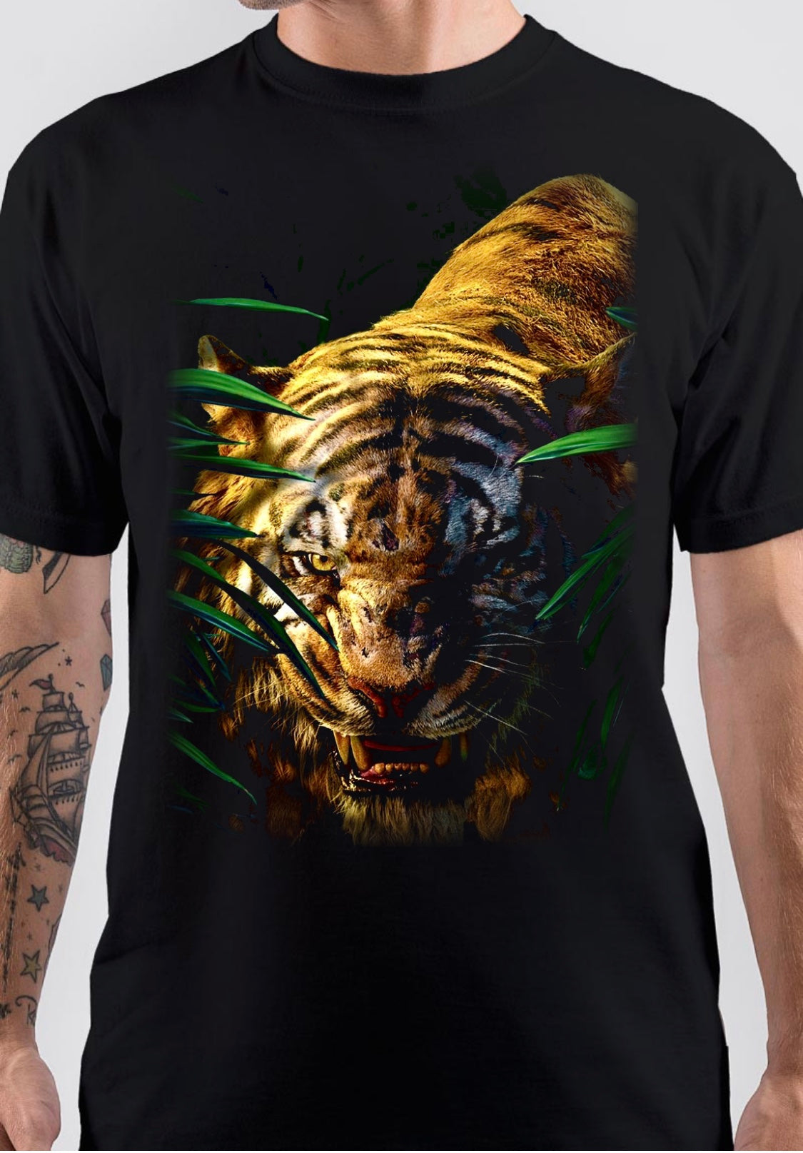 Mogli Tiger T-Shirt Hoodie, Sweatshirt | CoreVibeTees.com
