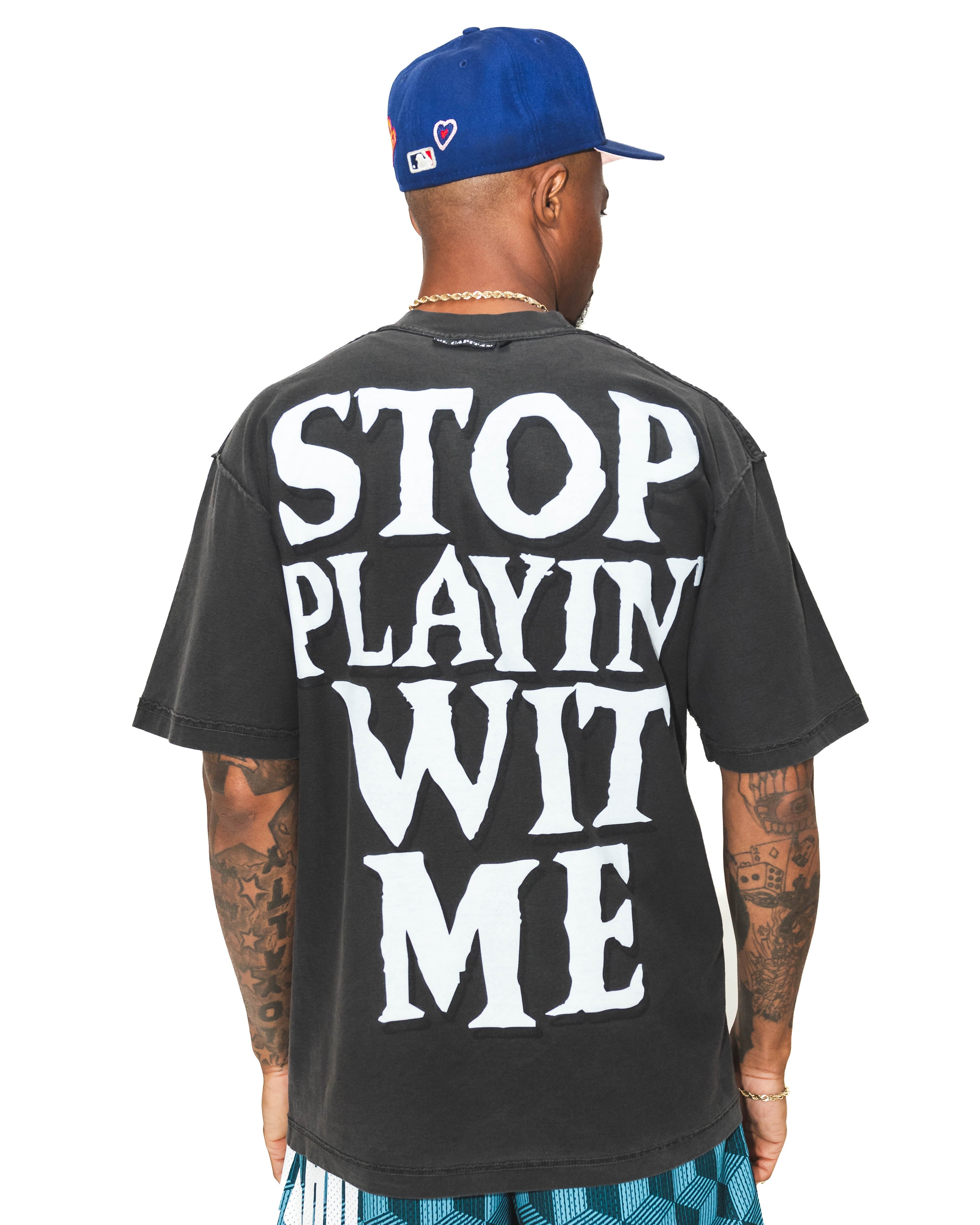 STOP PLAYIN' WIT ME TEE Hoodie, Sweatshirt | CoreVibeTees.com (Image 4)
