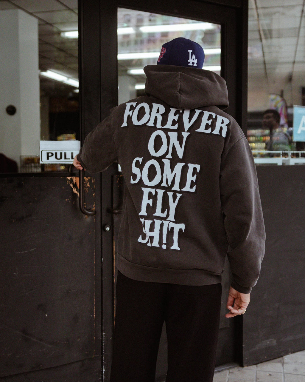 FOREVER ON SOME FLY SH!T HOODIE - [VINTAGE] T-Shirts, Sweatshirt | CoreVibeTees.com (Image 2)