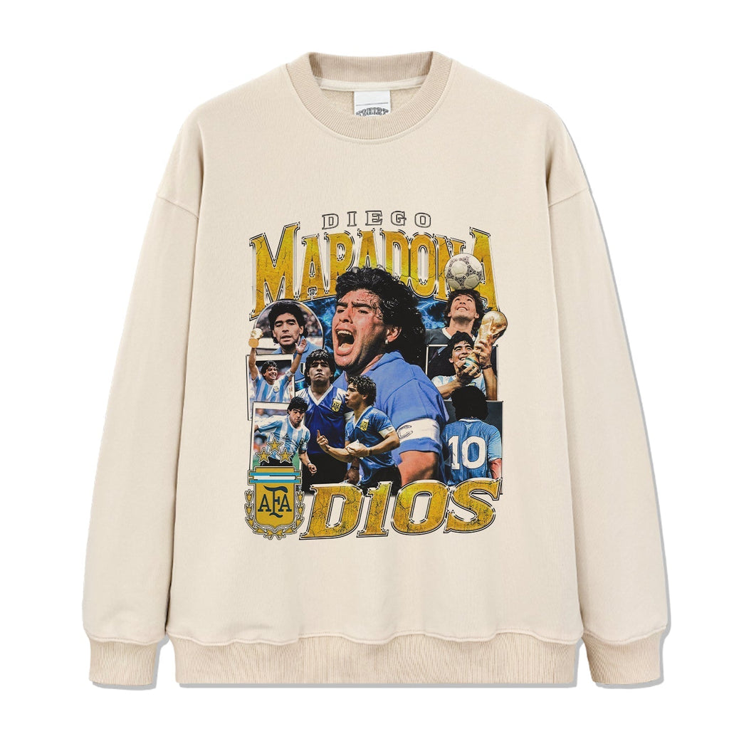 DIEGO MARADONA SWEATSHIRT 2024 T-Shirts, Hoodie | CoreVibeTees.com (Image 2)