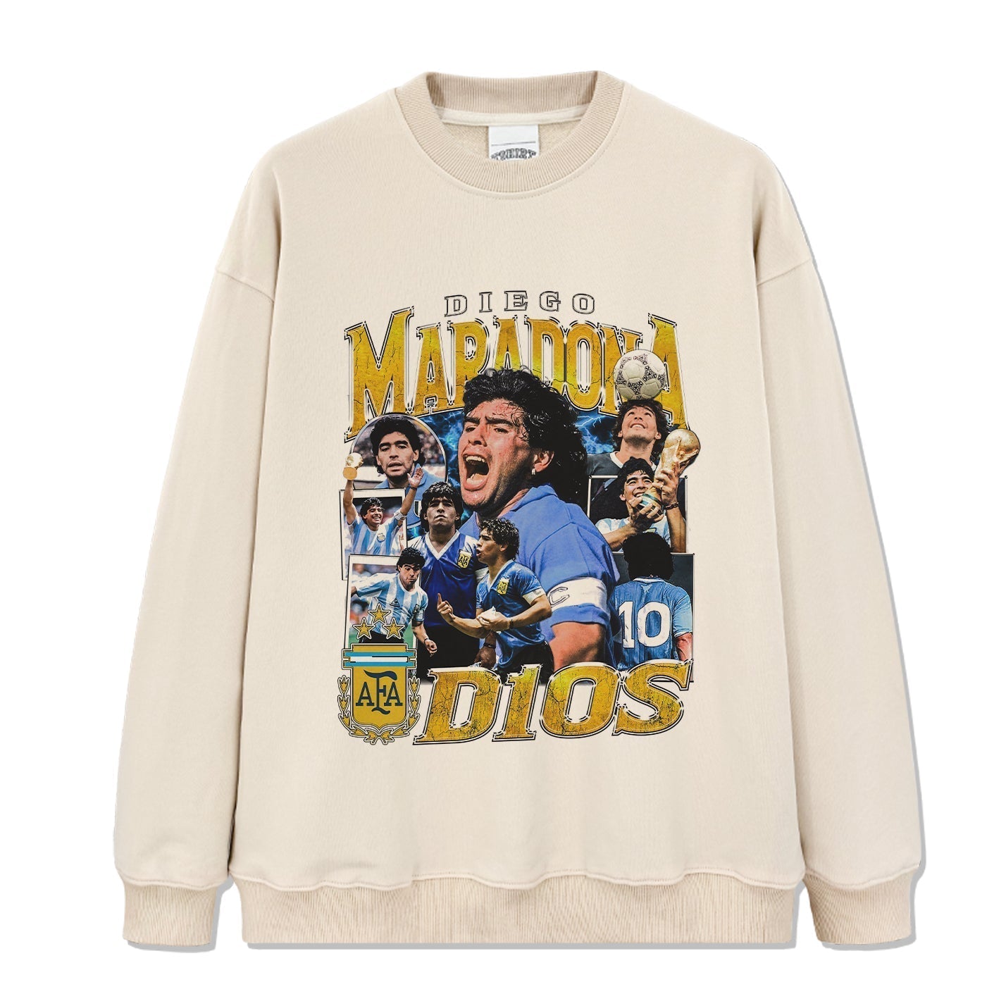 DIEGO MARADONA SWEATSHIRT 2024 T-Shirts, Hoodie | CoreVibeTees.com (Image 2)