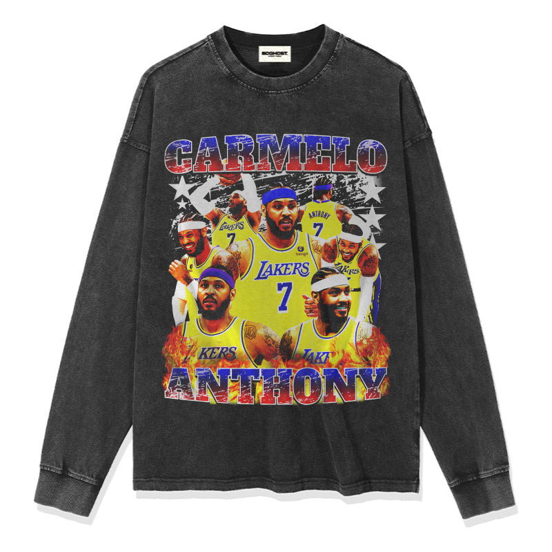 Carmelo Anthony Sweatshirt NBA 2024 T-Shirts, Hoodie | CoreVibeTees.com (Image 1)