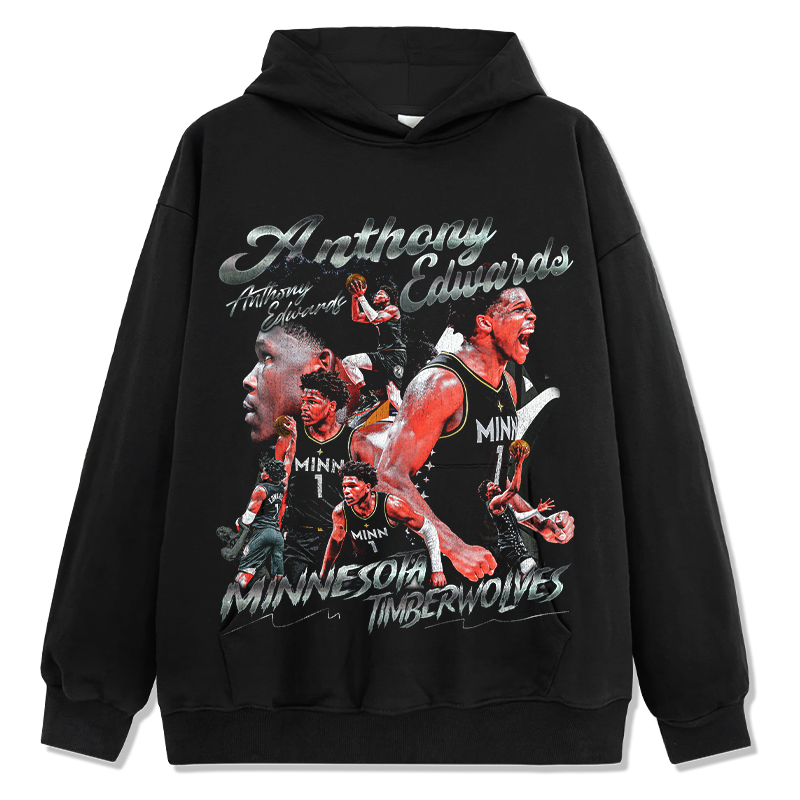 Anthony Edwards HOODIE NBA 2024 Style001 T-Shirts, Sweatshirt | CoreVibeTees.com (Image 2)